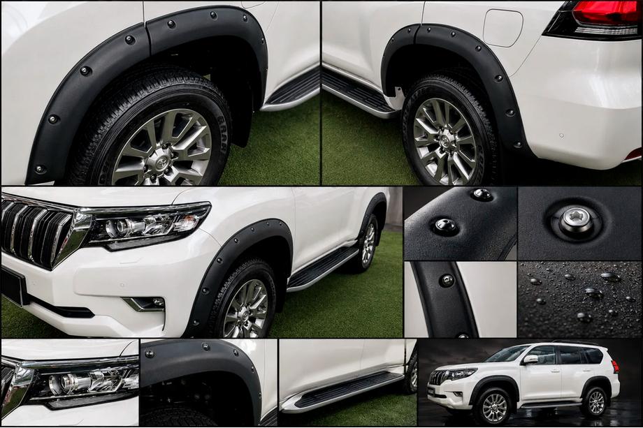 Toyota Land Cruiser Prado 150 2009–2023 Sada rozšiřovačů blatníků (6 ks) Image