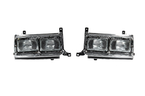 Toyota Land Cruiser 80 1990–1997 Sada předních světlometů a masky chladiče (OffRoad) fotografie 11