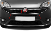 Fiat Doblo II 2010–2022 Rámeček kolem spodní mřížky (2015↗, nerez) fotografie 1