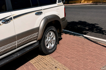 Toyota Land Cruiser 100 1998–2007 Sada rozšíření blatníků (10 ks) fotografie 3
