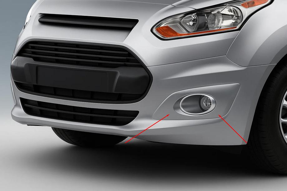 Ford Connect 2014–2021 Nerezové rámečky mlhovek (2 ks) Image