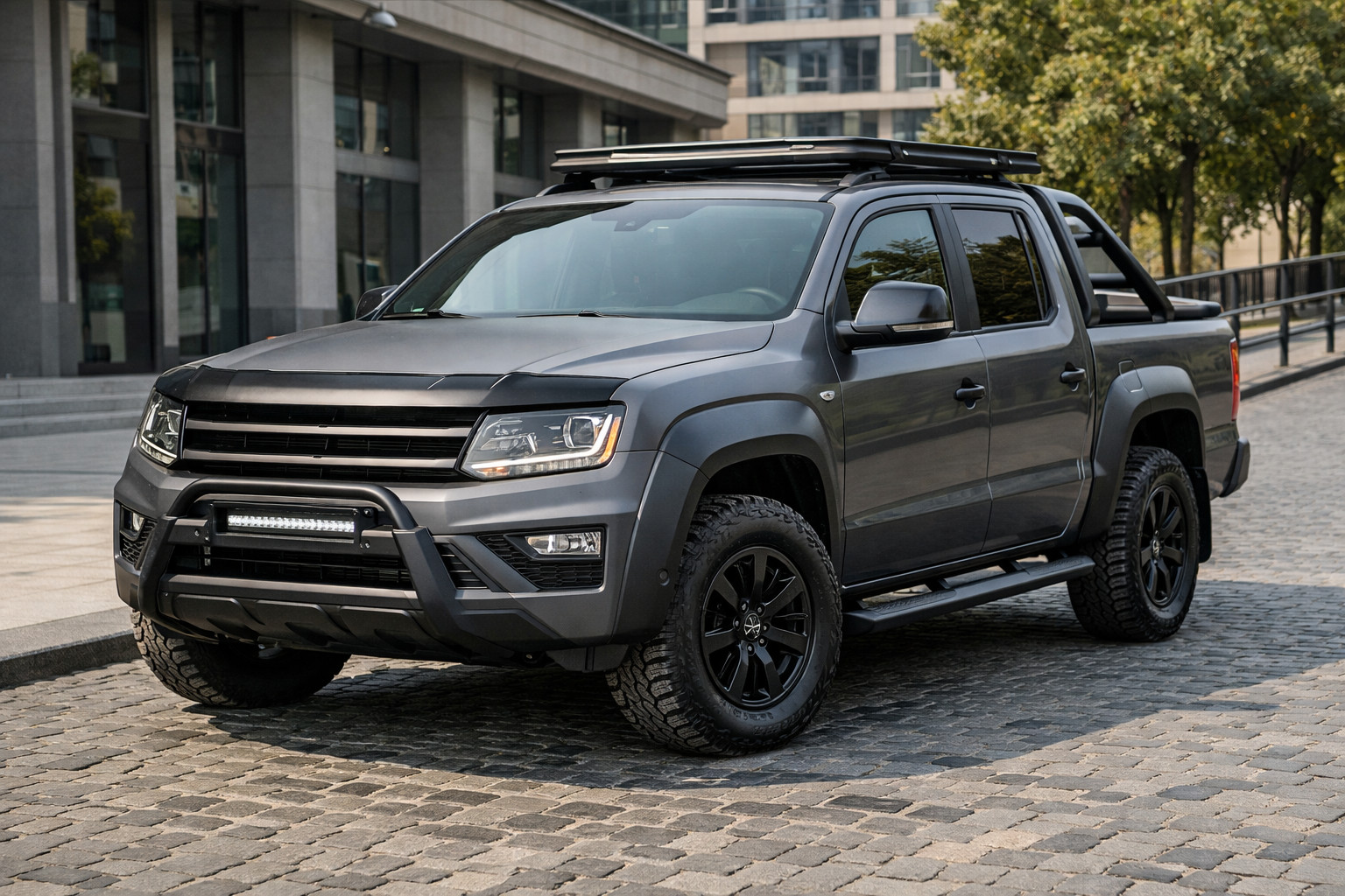 Základní upgrade Volkswagen Amarok do města bez laciných machrovinek