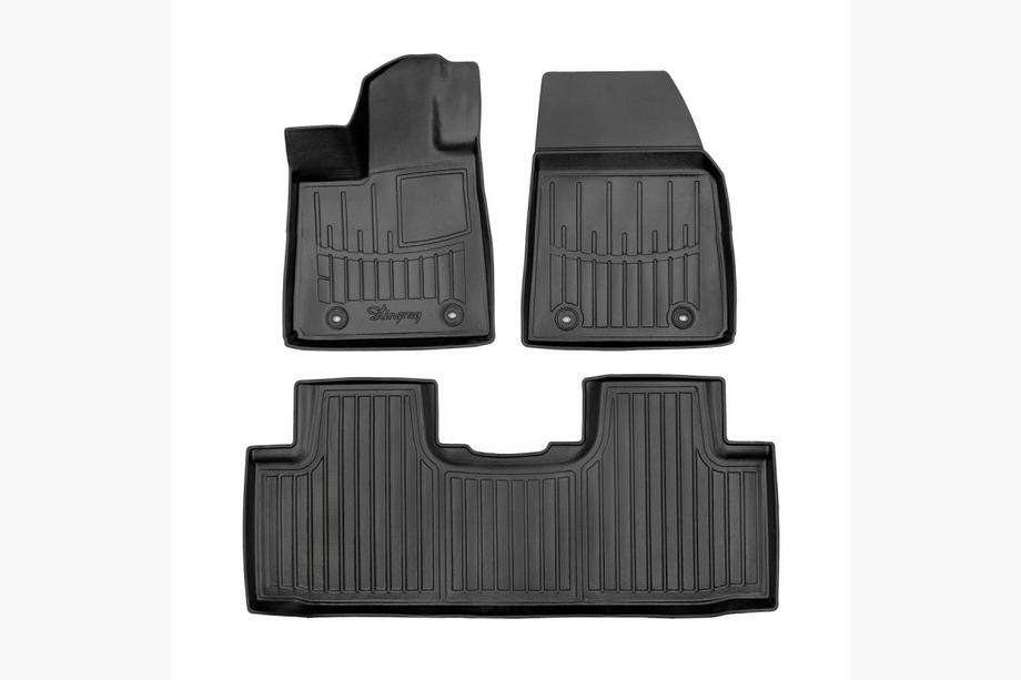 MG S6 EV 2025– Gumové autokoberce Stingray 3D (3 ks) Image