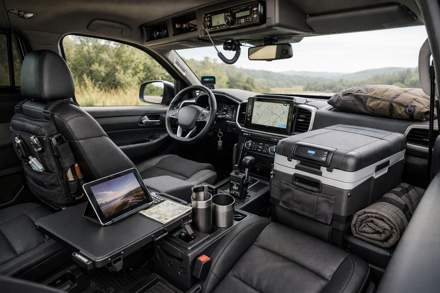 Co vylepšit v interiéru Volkswagen Amarok na dlouhé cesty