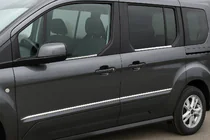Ford Connect 2014–2021 Spodní okenní lišty (4 ks, nerez) fotografie 1