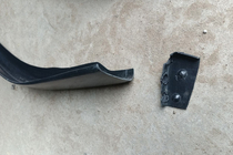 Honda Civic 1995–2001 Zlevněný přední lip nástavec DPT V-2 (černý lesk) fotografie 2