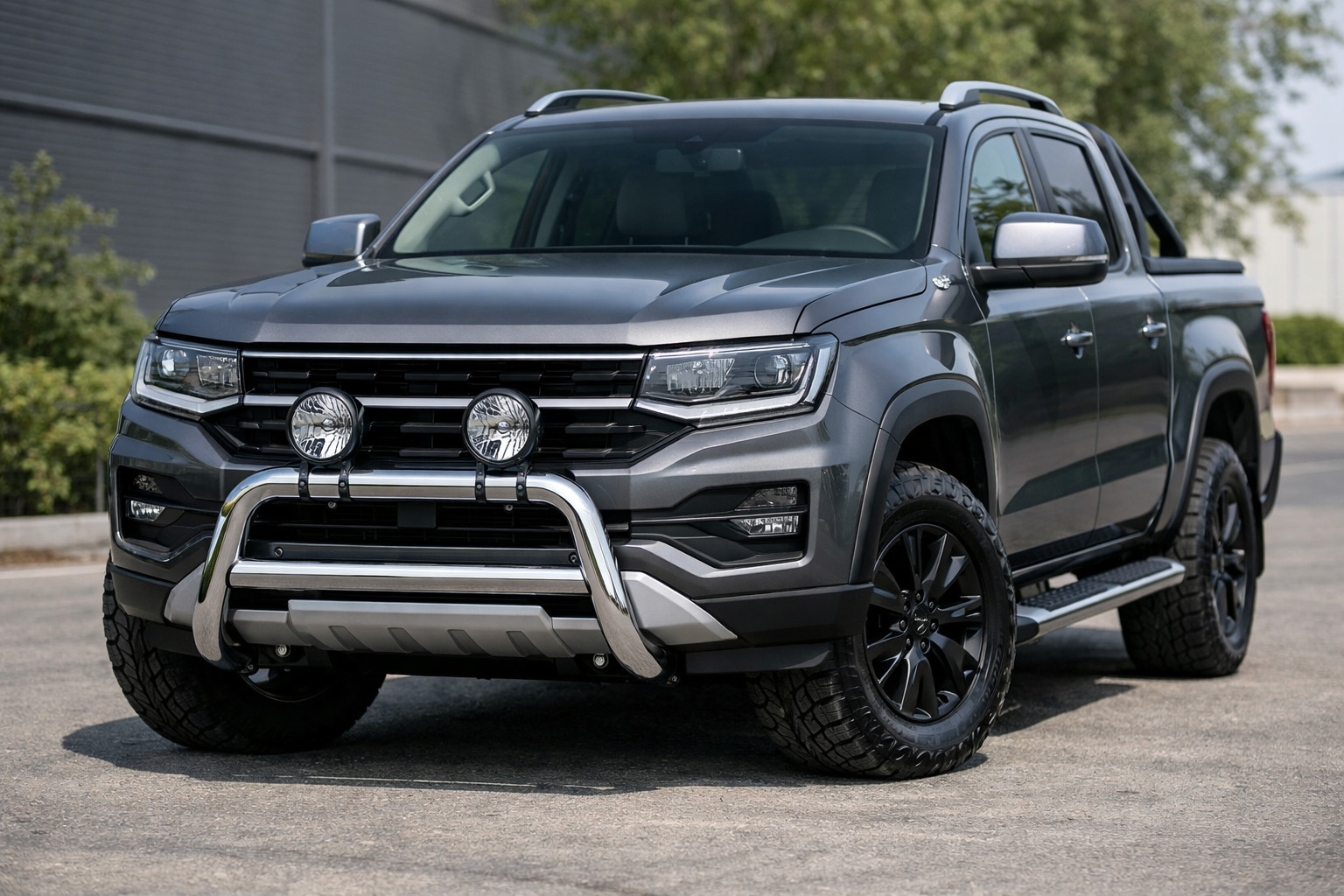Přední ochrana, rám nebo body kit pro Volkswagen Amarok: jak začít s upgradem