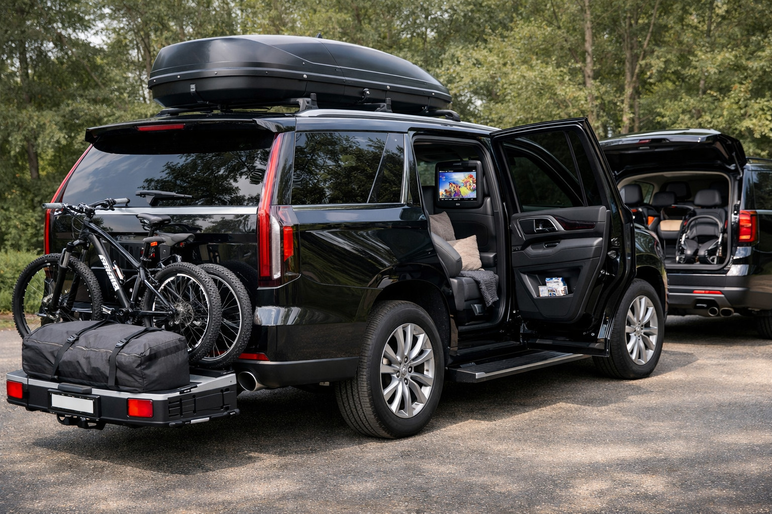 Balíček úprav pro Cadillac Escalade 2020+ pro rodinné cesty a každodenní komfort