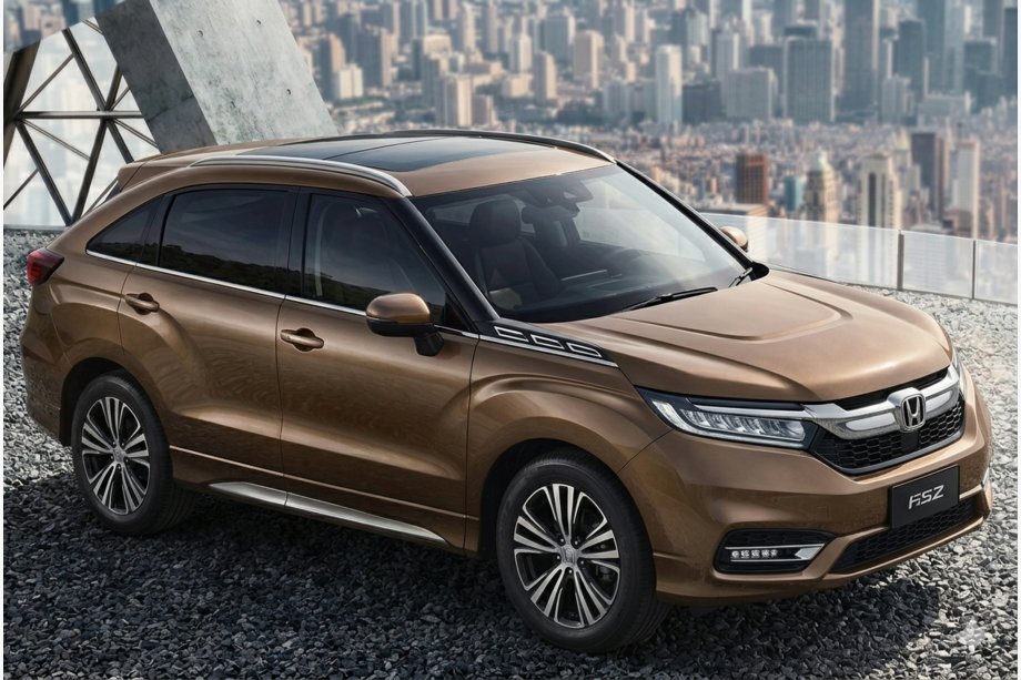 Honda UR-V 2016– Chromované OEM střešní ližiny (hliník) Image