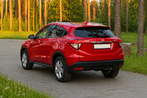 Honda CRV 2017–2022 Chromované OEM střešní ližiny (hliník) fotografie 2