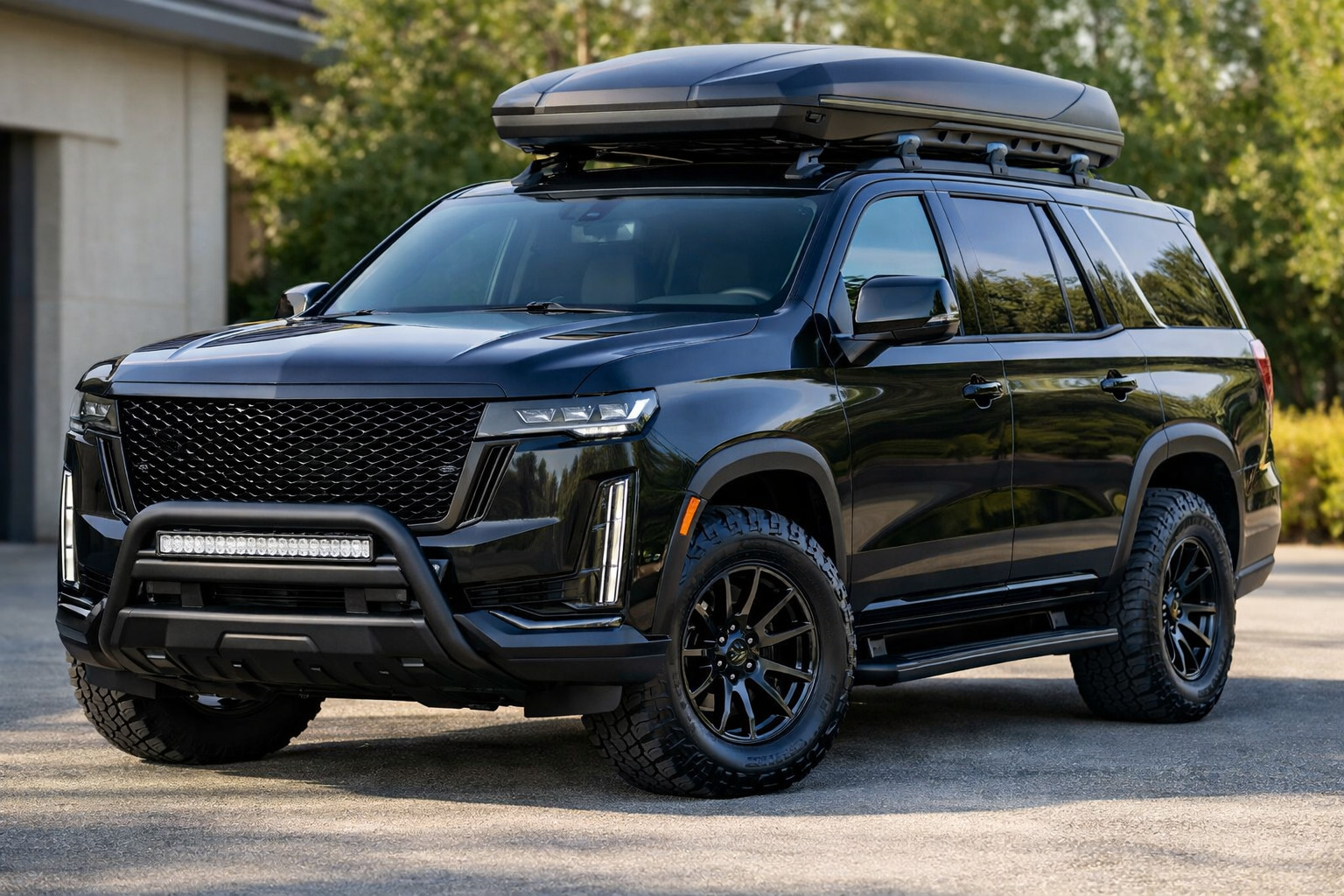 Praktický upgrade Cadillac Escalade 2020+ bez přetížení vzhledu