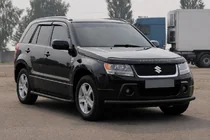 Suzuki Grand Vitara 2005–2017 Přední ochranná tyč ST008 Black (nerez) fotografie 3