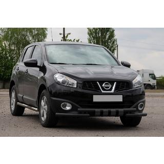 Přední ochranná tyč ST009-15 Black (nerez) Nissan Qashqai 2010–2014 fotografie 3