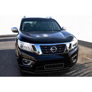 Přední ochranný rám ST014 Black (nerez) Nissan Navara/NP300 2016–