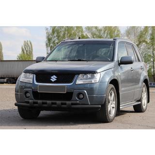 Přední ochranný rám ST015 Black (nerez) Suzuki Grand Vitara 2005–2017 fotografie 3