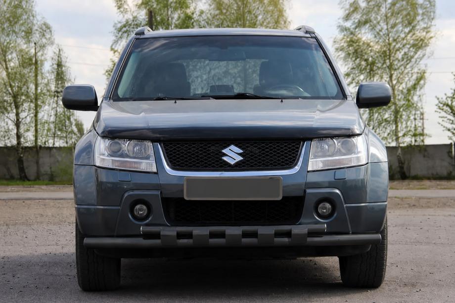 Suzuki Grand Vitara 2005–2017 Přední ochranný rám ST015 Black (nerez) Image