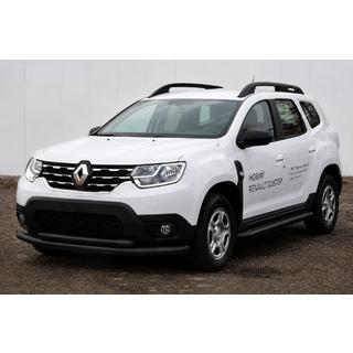 Přední ochranný rám F3-10 Black (nerez) Dacia Duster 2018–2024 fotografie 1