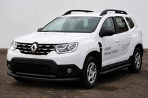 Renault Duster 2018–2024 Přední ochranný rám F3-10 Black (nerez) fotografie 1
