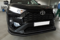 Toyota Rav 4 2019–2025 Přední ochranný rám F3-10 Black (nerez) fotografie 1