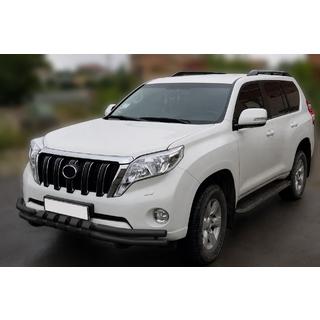 Přední ochranný rám F3-31 Black (nerez) Toyota Land Cruiser Prado 150 2009–2023 fotografie 1