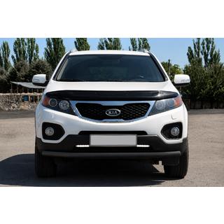 Přední ochranný rám ST008 Black (2010-2013, nerez) Kia Sorento II XM 2009–2014 fotografie 1