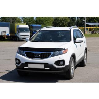 Přední ochranný rám ST008 Black (2010-2013, nerez) Kia Sorento II XM 2009–2014 fotografie 2