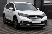Honda CRV 2012–2016 Přední ochranný rám ST008 Black (nerez) fotografie 1