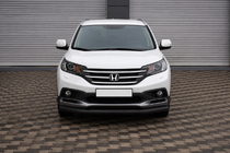Honda CRV 2012–2016 Přední ochranný rám ST008 Black (nerez) fotografie 2