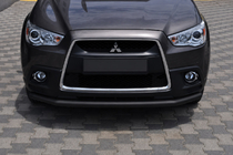 Mitsubishi ASX 2010–2023 Přední ochranný rám ST008 Black (nerez) fotografie 1