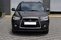 Mitsubishi ASX 2010–2023 Přední ochranný rám ST008 Black (nerez) fotografie 3