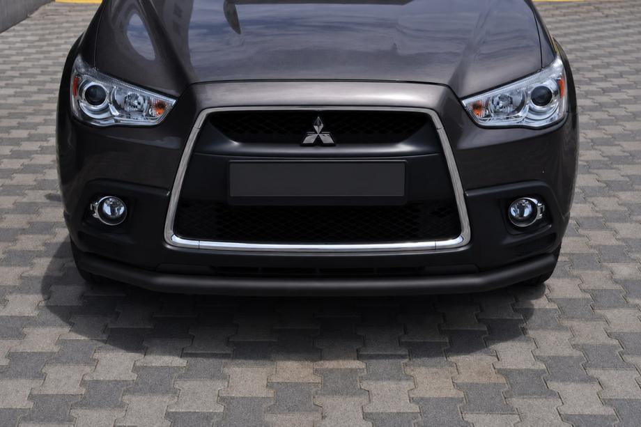 Mitsubishi ASX 2010–2023 Přední ochranný rám ST008 Black (nerez) Image