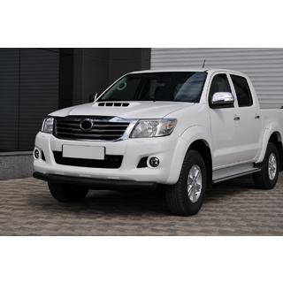 Přední ochranný rám ST008 Black (nerez) Toyota Hilux 2006–2015 fotografie 2