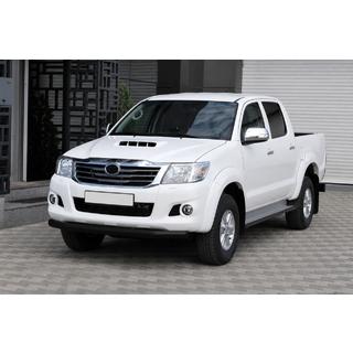 Přední ochranný rám ST008 Black (nerez) Toyota Hilux 2006–2015 fotografie 3