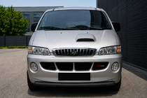 Hyundai H200, H1, Starex 1998–2007 Přední ochranný rám ST008 Black (nerez) fotografie 1