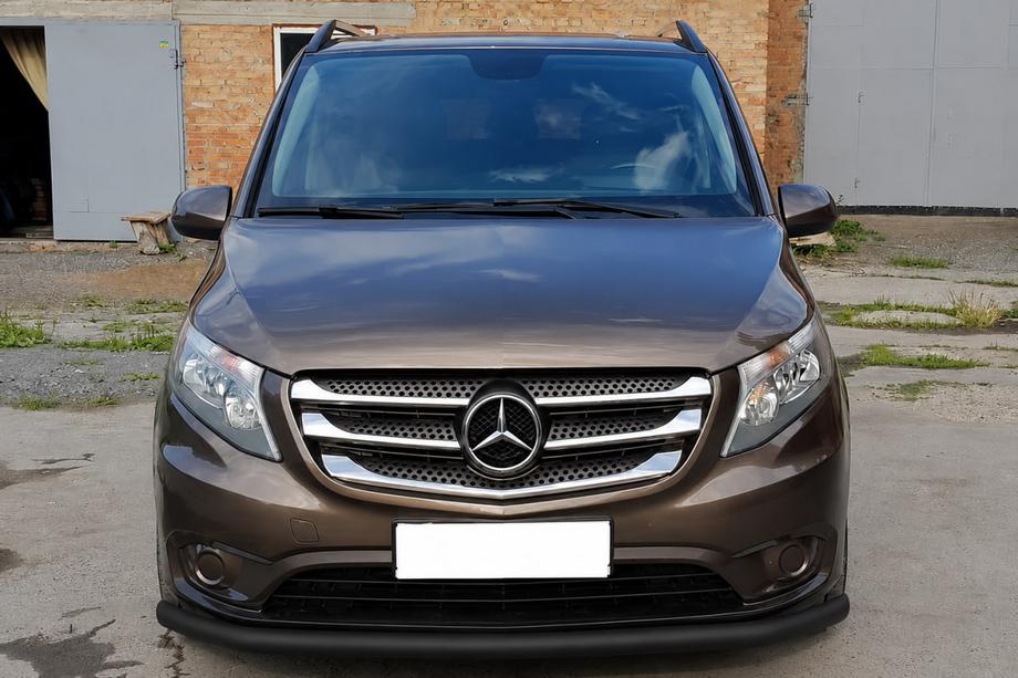 Mercedes Vito/V-class W447 2014– Přední ochranný rám ST008 Black (nerez) Image