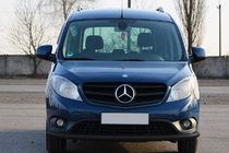 Mercedes Citan 2013–2021 Přední ochranný rám ST008 Black (nerez) fotografie 3