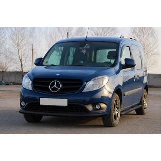 Přední ochranný rám ST008 Black (nerez) Mercedes Citan 2013–2021 fotografie 2