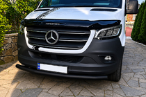 Mercedes Sprinter W907/W910 2018– Přední ochranný rám ST008 Black (nerez) fotografie 1