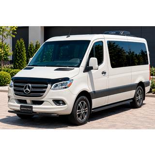 Přední ochranný rám ST008 Black (nerez) Mercedes Sprinter W907/W910 2018– fotografie 2