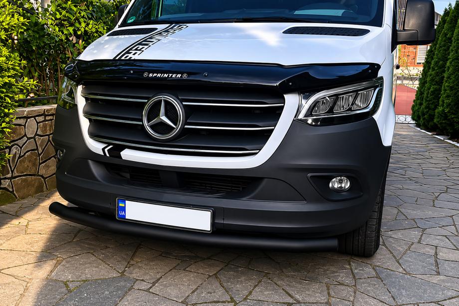 Mercedes Sprinter W907/W910 2018– Přední ochranný rám ST008 Black (nerez) Image