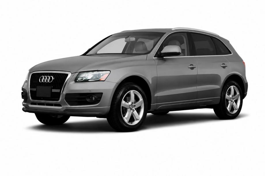 Audi Q5 2008–2017 Přední ochranný rám ST008 Black (nerez) Image