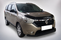 Renault Lodgy 2013–2022 Přední ochranný rám ST008 Black (nerez) fotografie 2