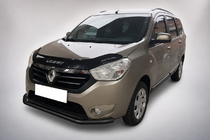 Renault Lodgy 2013–2022 Přední ochranný rám ST008 Black (nerez) fotografie 3