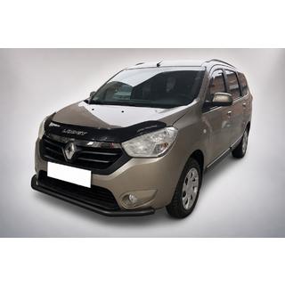 Přední ochranný rám ST008 Black (nerez) Renault Lodgy 2013–2022 fotografie 3