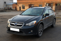 Subaru XV 2011–2017 Přední ochranný rám ST008 Black (nerez) fotografie 3