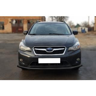 Přední ochranný rám ST008 Black (nerez) Subaru XV 2011–2017 fotografie 1