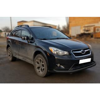 Přední ochranný rám ST008 Black (nerez) Subaru XV 2011–2017 fotografie 2