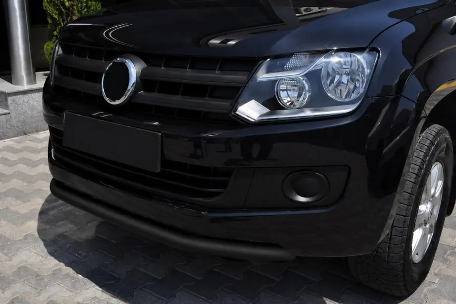 Volkswagen Amarok 2010–2022 Přední ochranný rám ST008 Black (nerez) Image