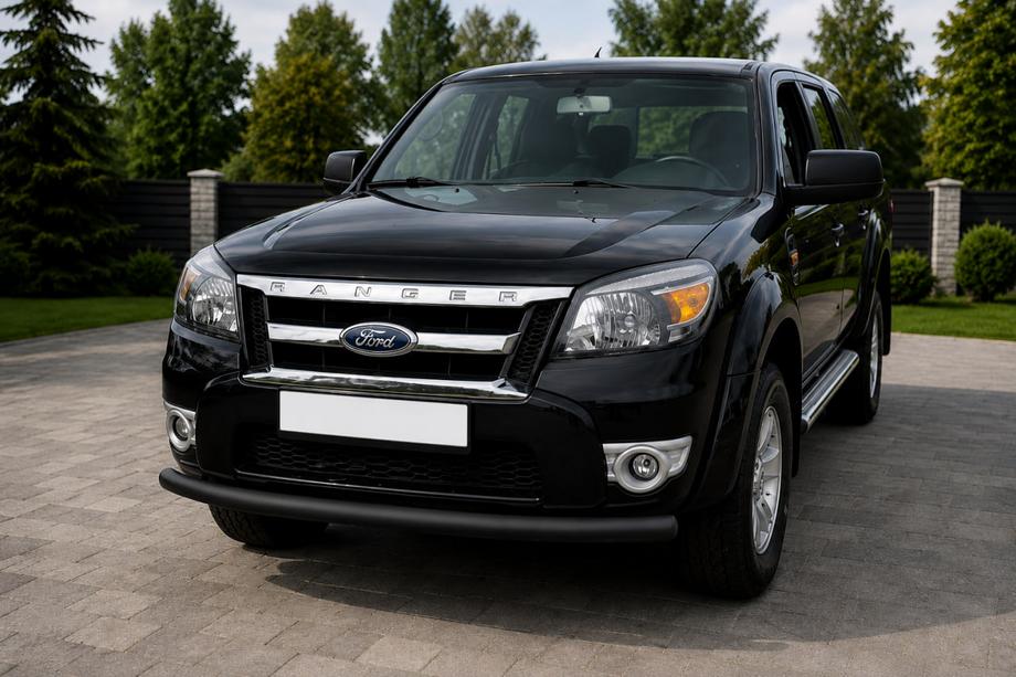 Ford Ranger 2007–2011 Přední ochranný rám ST008 Black (nerez) Image