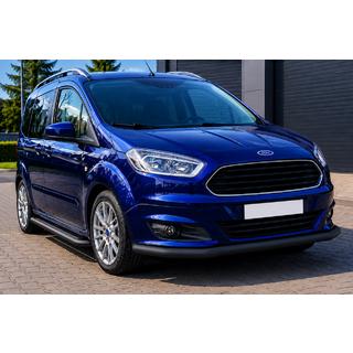 Přední ochranný rám ST008 Black (nerez) Ford Courier 2014–2023